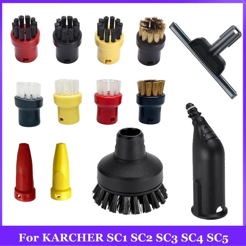 Pour aspirateur à vapeur Karcher SC2 SC3 SC7 CTK10 pièce d'aspirateur à vapeur tête de brosse buse p