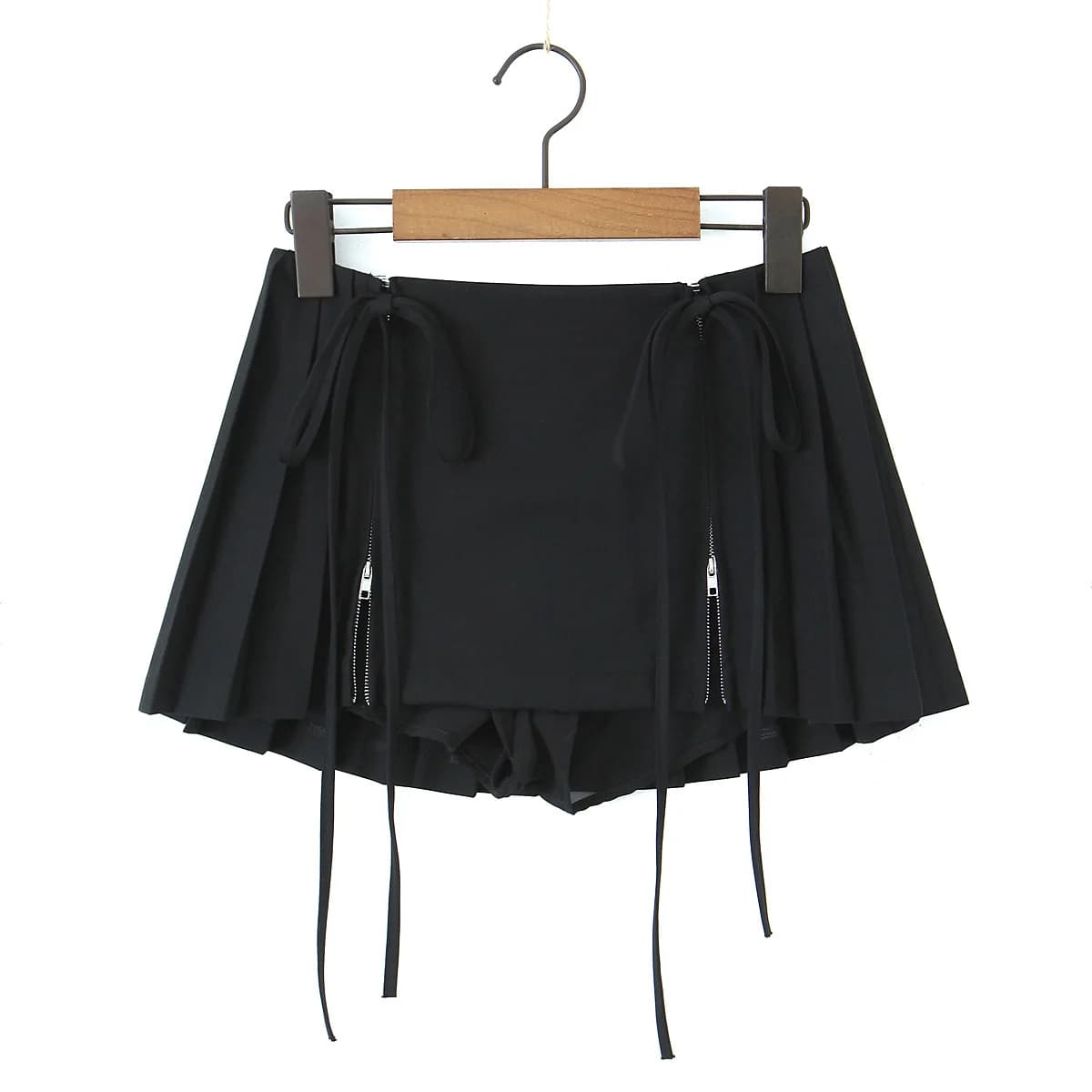 Jupe plissée avec short pour femme, mode coréenne, super mini jupe, sexy, kawaii, punk, vêtements de
