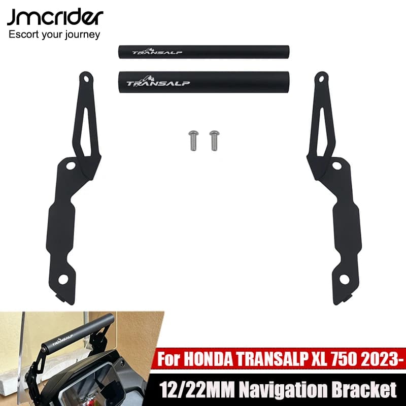 Support de montage sur pare-brise pour Honda XL750 Transalp750, barre avant, support de navigation G