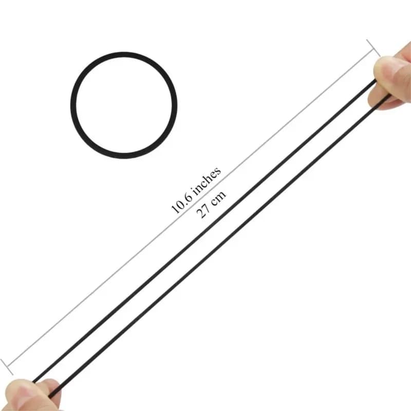 Bandes élastiques pour cheveux sans plis, 100 pièces, confortables et extensibles pour cheveux épais