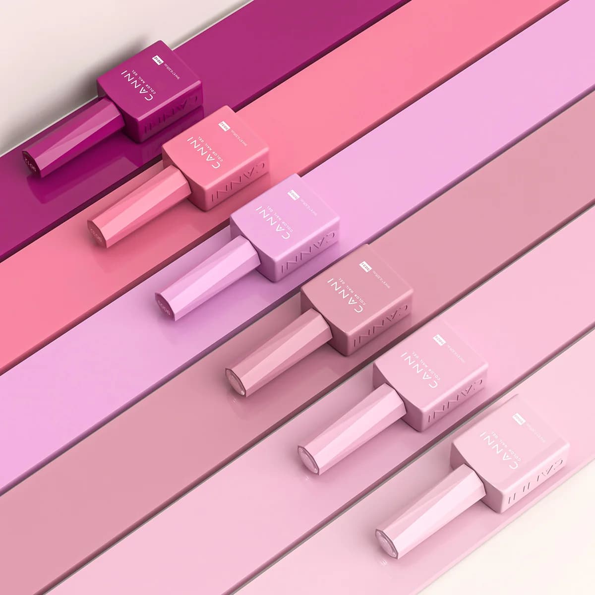 9ml CANNI HEMA/TPO gratuit couleur rose nu vernis à ongles couverture complète Semi Permanent longue