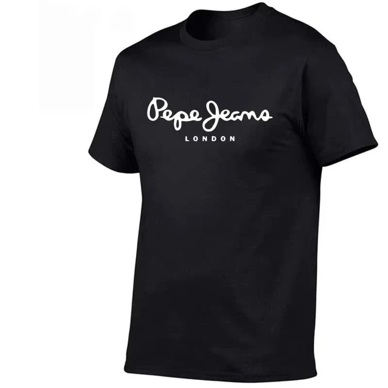 Nouveau T-shirt Pepe Jeans London Logo 2026, T-shirt d'été pour homme à manches courtes, tendance et