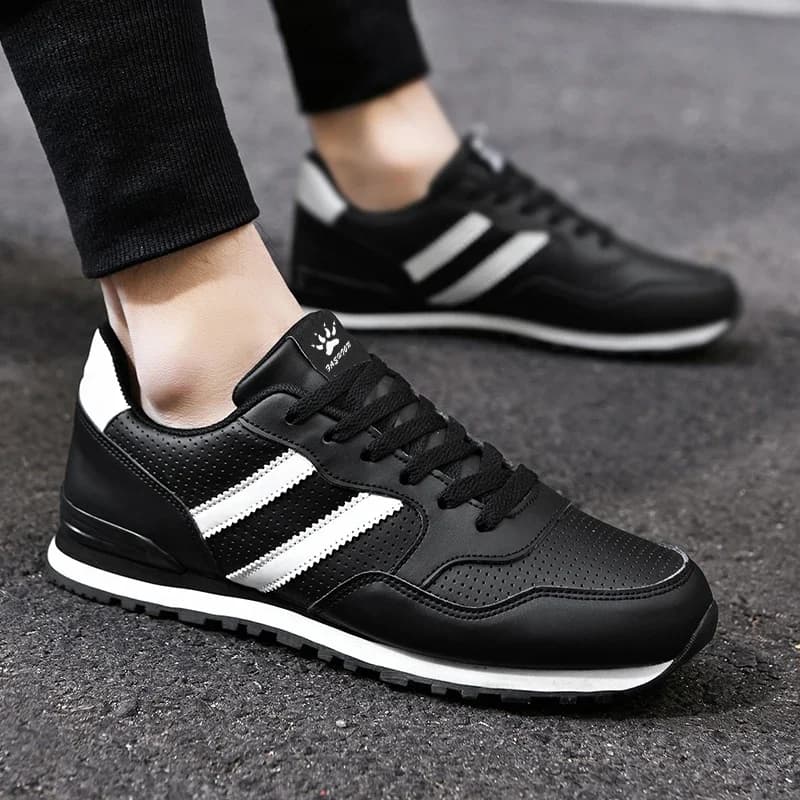 Chaussures de course classiques pour hommes, baskets légères en cuir suédé, chaussures de Sport de p