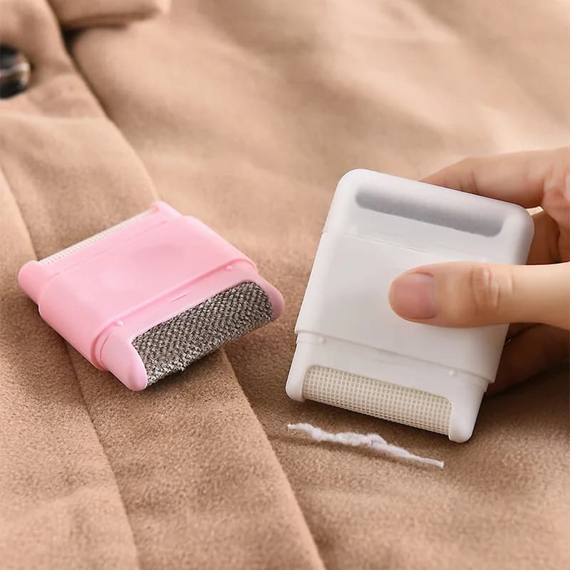 Dissolvant de peluches manuel à Double tête, tondeuse boules de poils, Machine de coupe de granulés 