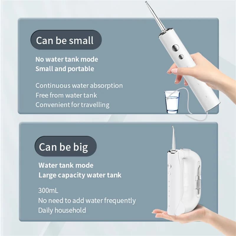 Xiaomi – irrigateur buccal pour dents, Jet d'eau dentaire Portable multifonction, réservoir d'eau de