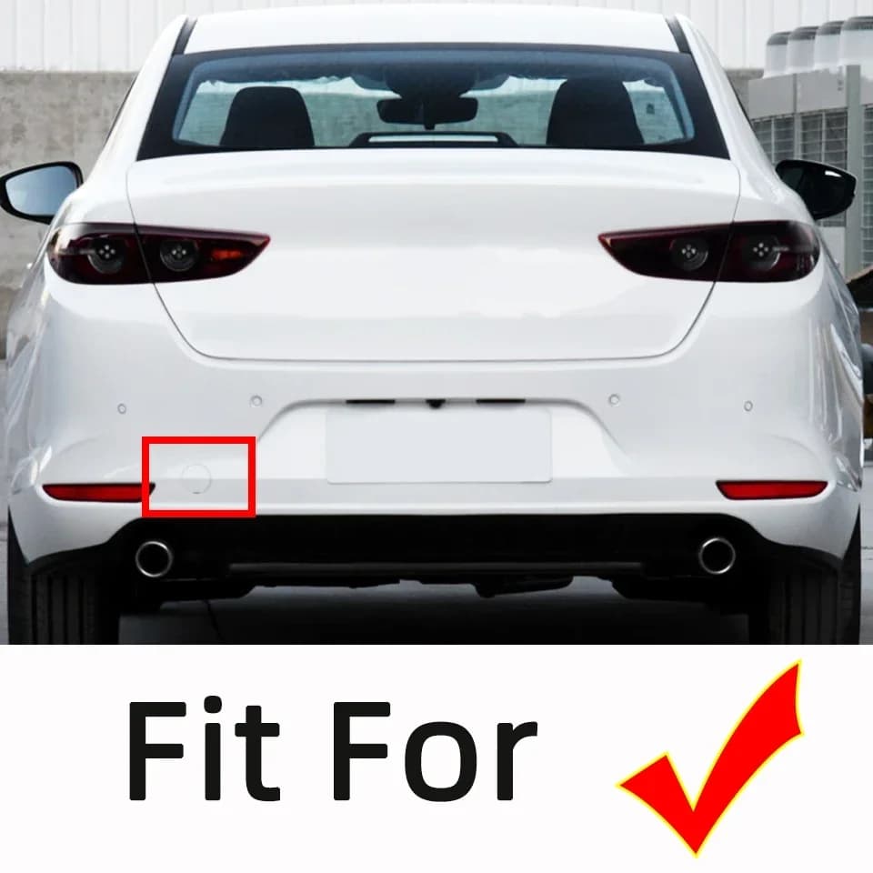 Couvercle d'oeil de crochet de remorquage de pare-chocs arrière, pour Mazda 3 Axela Sedan 2020 – 202
