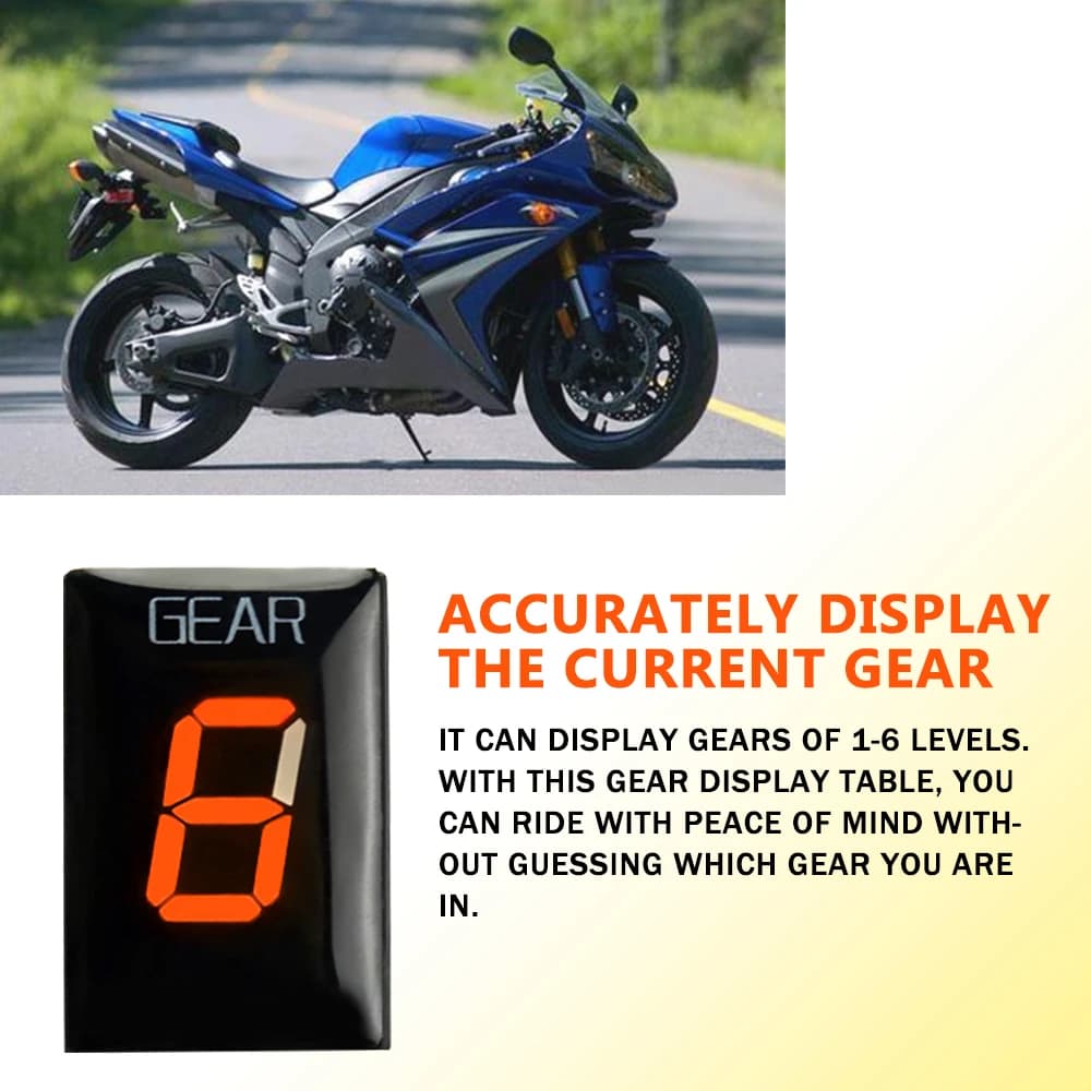 Pour YAMAHA FZ1 FZ1N FZ1S FZ 1 1N 1S YZF-R1 Fz-16 Fz16 FZ8 Moto Accessoires Gear Indicateur Ecu Moun