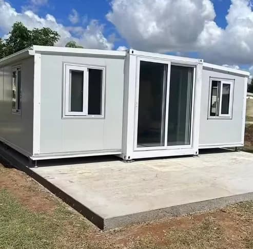 Maison conteneur prête à l'emploi avec maison mobile pliable préfabriquée pour le marché australien 