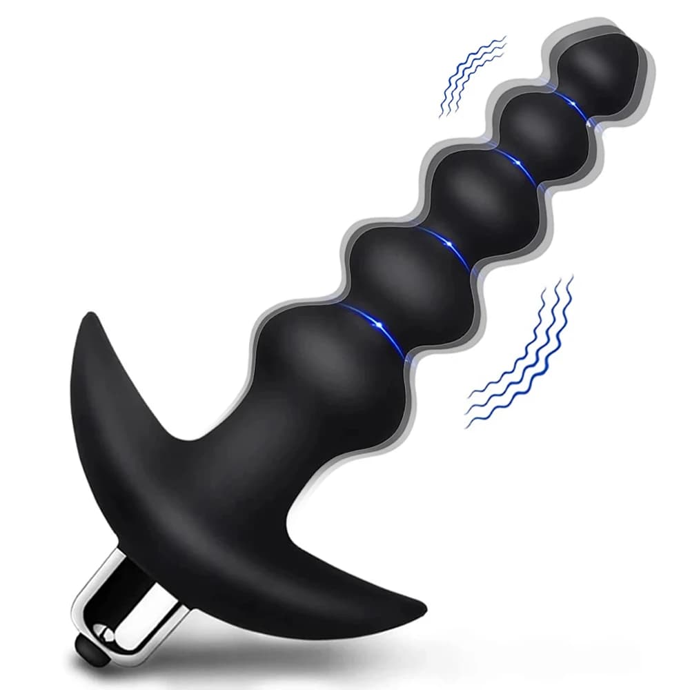 Vibromasseur anal en silicone souple pour hommes et femmes, masseur de prostate, gros plug anal, bon
