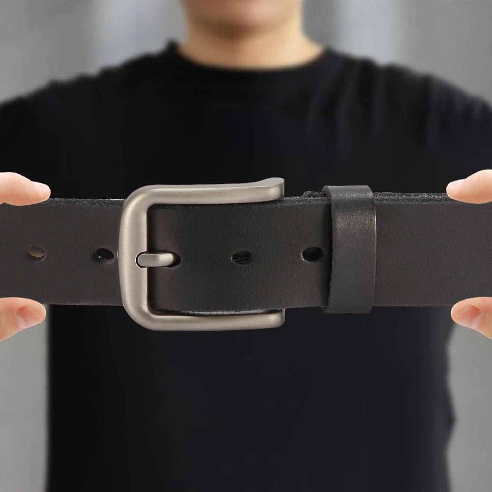 Ceinture de mode pour hommes, ceinture en cuir véritable pour hommes, ceintures automatiques, ceintu