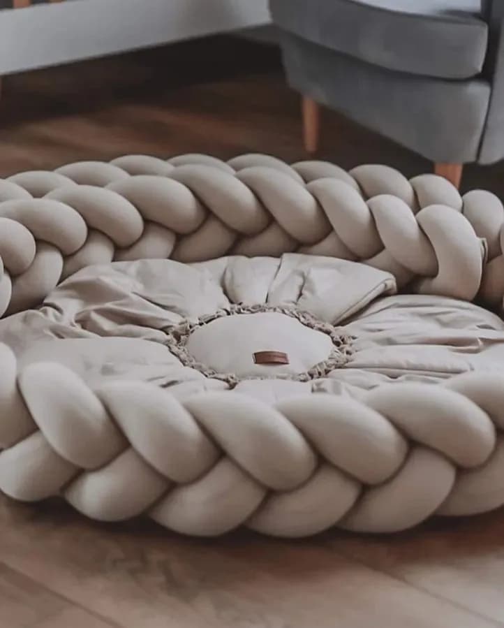Protecteur de berceau pour bébé, coussin à nœud tressé pour nourrissons et enfants, 3 actions, pare-