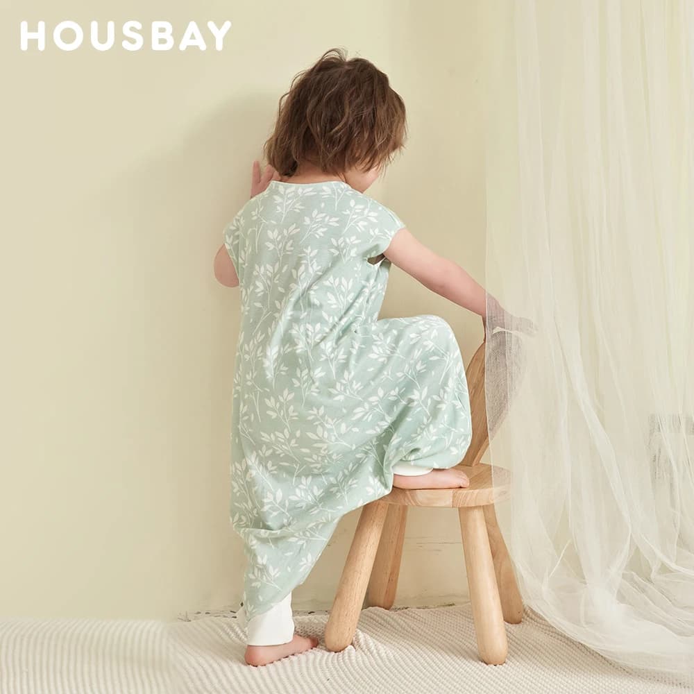 Sac de Couchage pour Enfant de 1 à 6 Ans, Combinaison d'Été, Glaçage Fin, Respirant, 100% Coton, Des