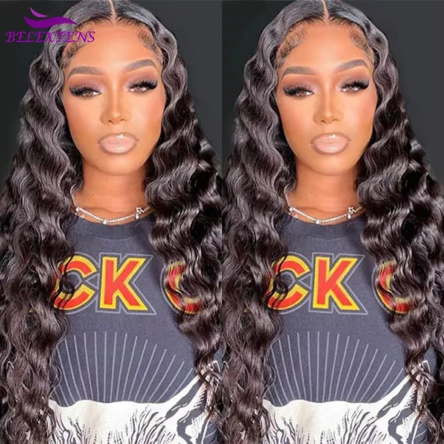 Tissage Humain Hair Deep Wave 20 22 pouces Tissage de Cheveux Brésiliens 100 % Humains Bundles Human