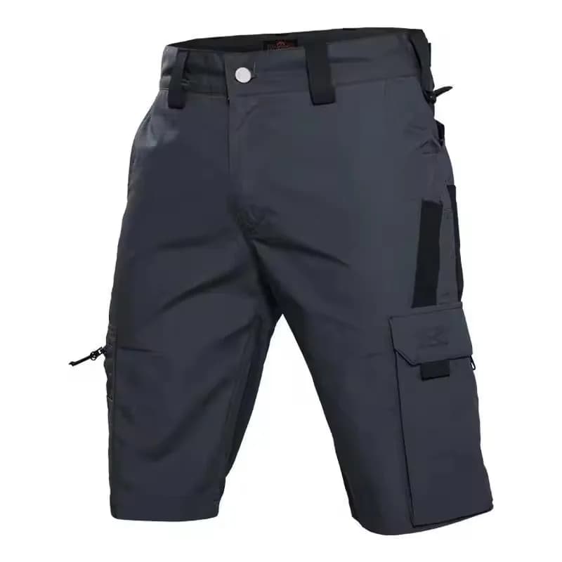 Pantalon de travail militaire vert pour hommes, short d'entraînement de Camouflage de couleur unie, 