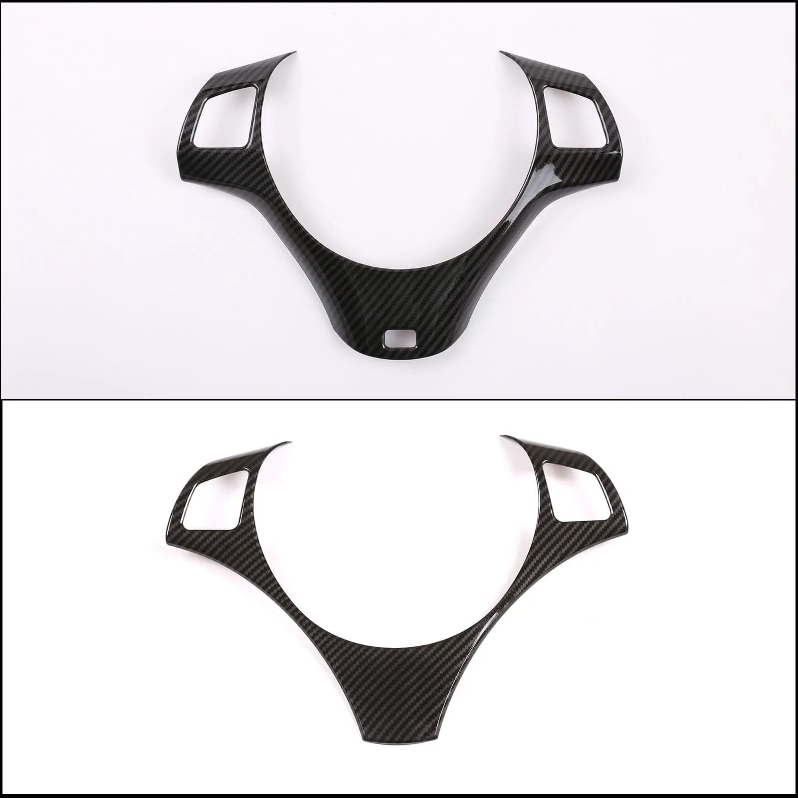 Cadre de décoration pour boutons de volant de voiture cheya pour BMW Série 1 3 E82 E84 E87 E90 E92 E