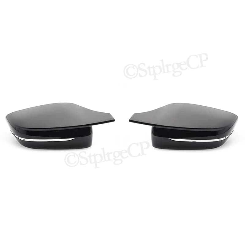Couvercle de rétroviseur latéral noir brillant G30 G38, pour BMW série 3 4 5 7 G20 G21 G28 G22 G11 G