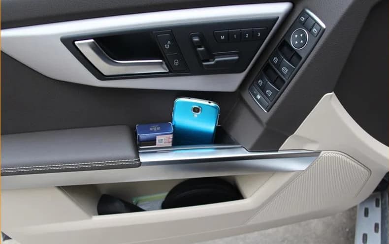 Boîte d'accoudoir Central de voiture + boîte de rangement de porte, support de plateau organisateur 