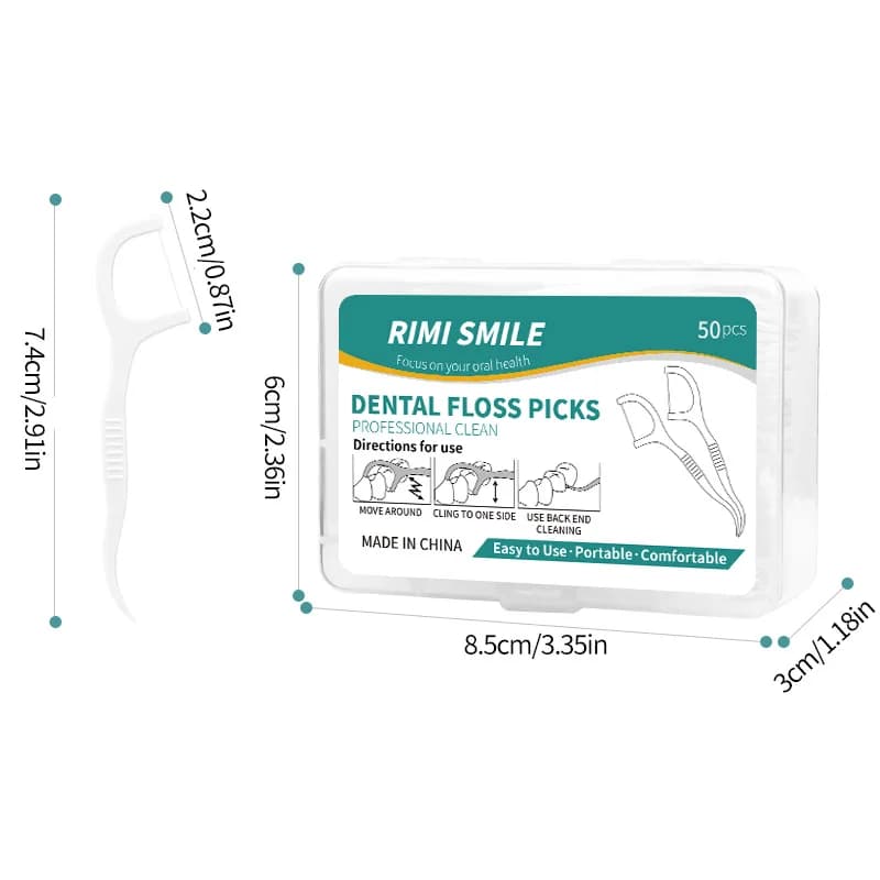 50/150/300/600/1000 pièces bâtons de fil dentaire outils de soins bucco-dentaires