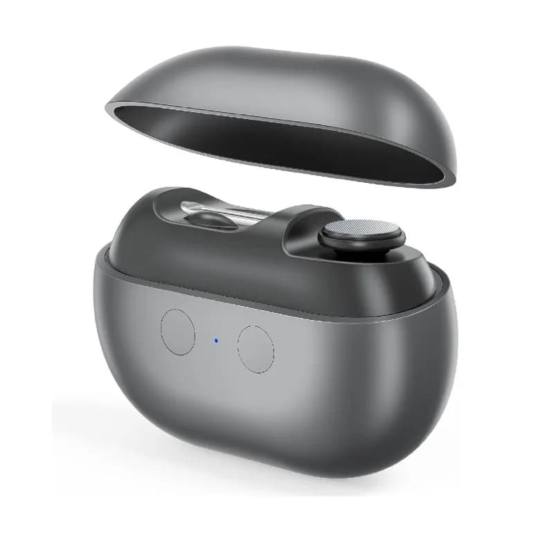 Coupe-ongles et polisseur électrique rechargeable USB 2 en 1 avec lumière LED, outil de manucure aut