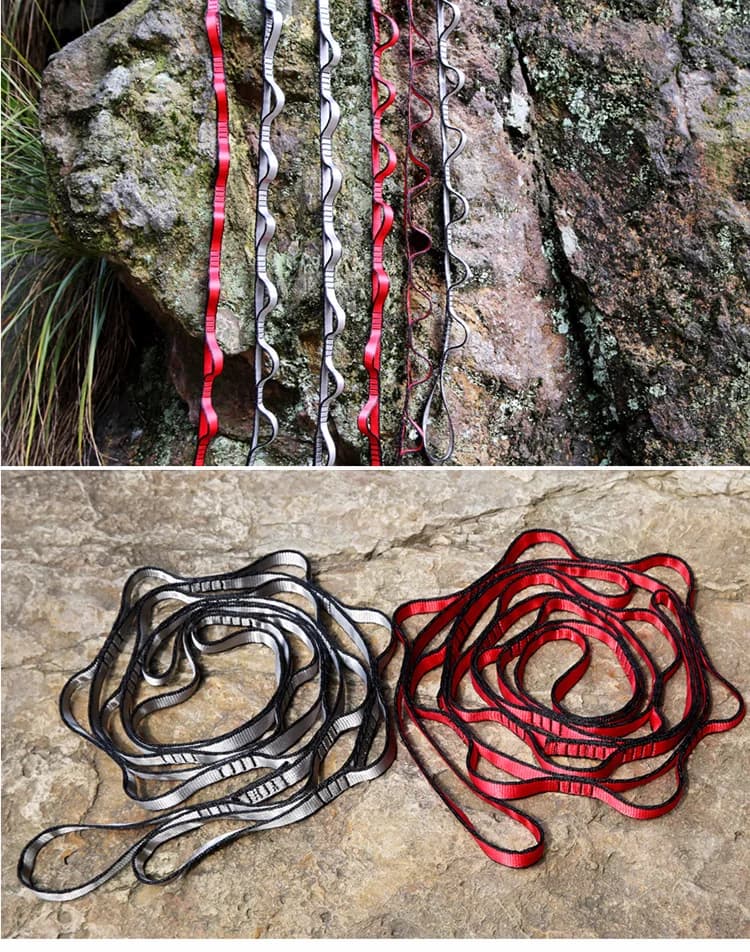 Ceinture d'extension d'ock de yoga aérien, double couche, haute résistance, escalade, ULde chrysanth