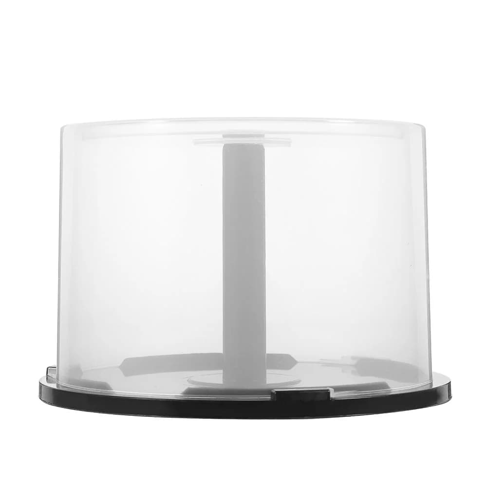 Seau de stockage disques Dvd ganizer conteneur de Cd vide support de stockage en plastique support d