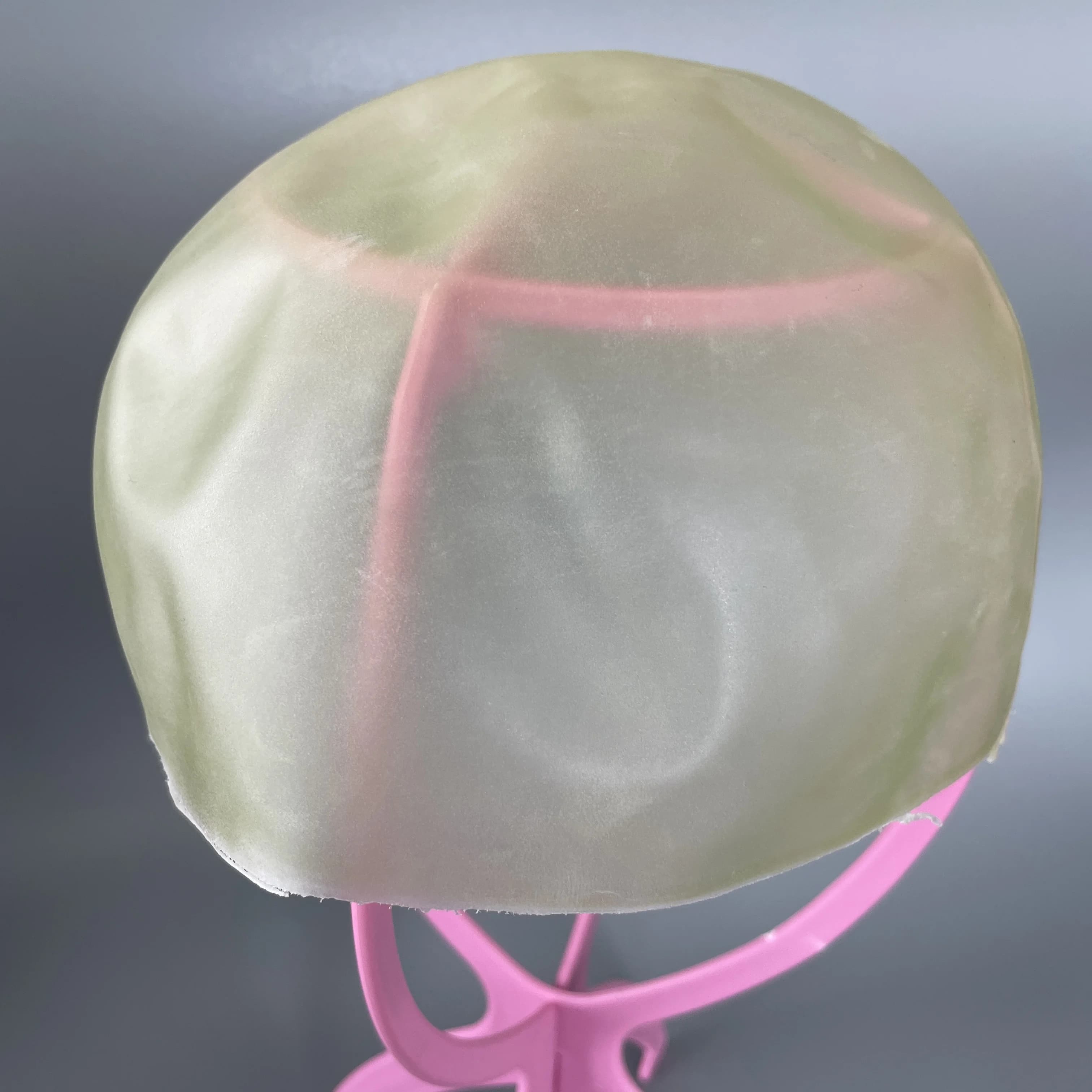 Biofilm-Capuchon en peau PU pour hommes, toupet pour hommes exécutifs, Topper, perruques d'injection