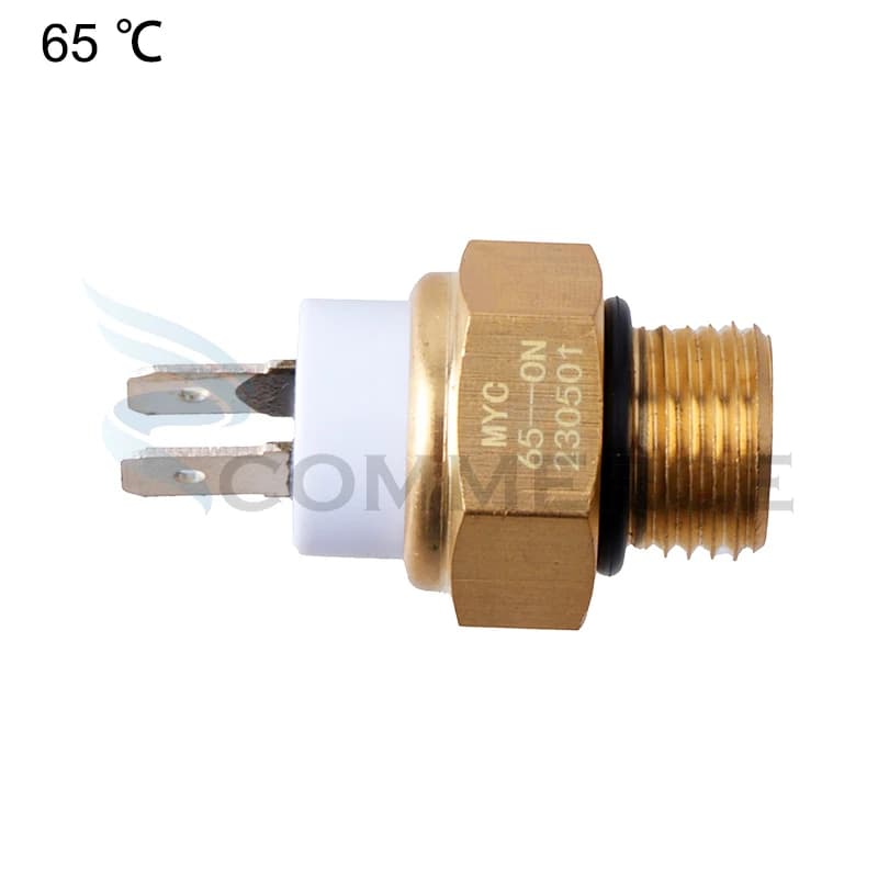 Thermostat de température d'eau de ventilateur de liquide de refroidissement de moto électrique, cap