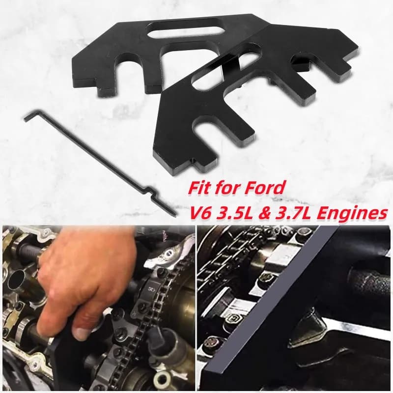 Kit d'outils de maintien d'arbre à cames de voiture, outil de synchronisation avec tendeur adapté au