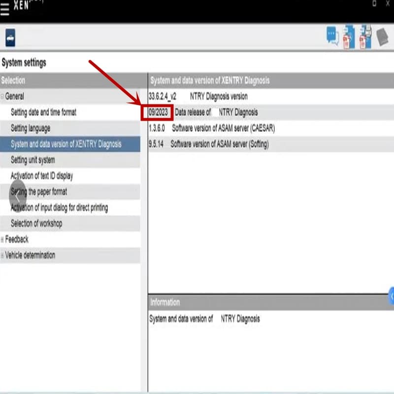 Le plus récent logiciel 2023.12 MB STAR sd C4/C5/C6 xentry DAS installer ou mise à niveau en ligne x