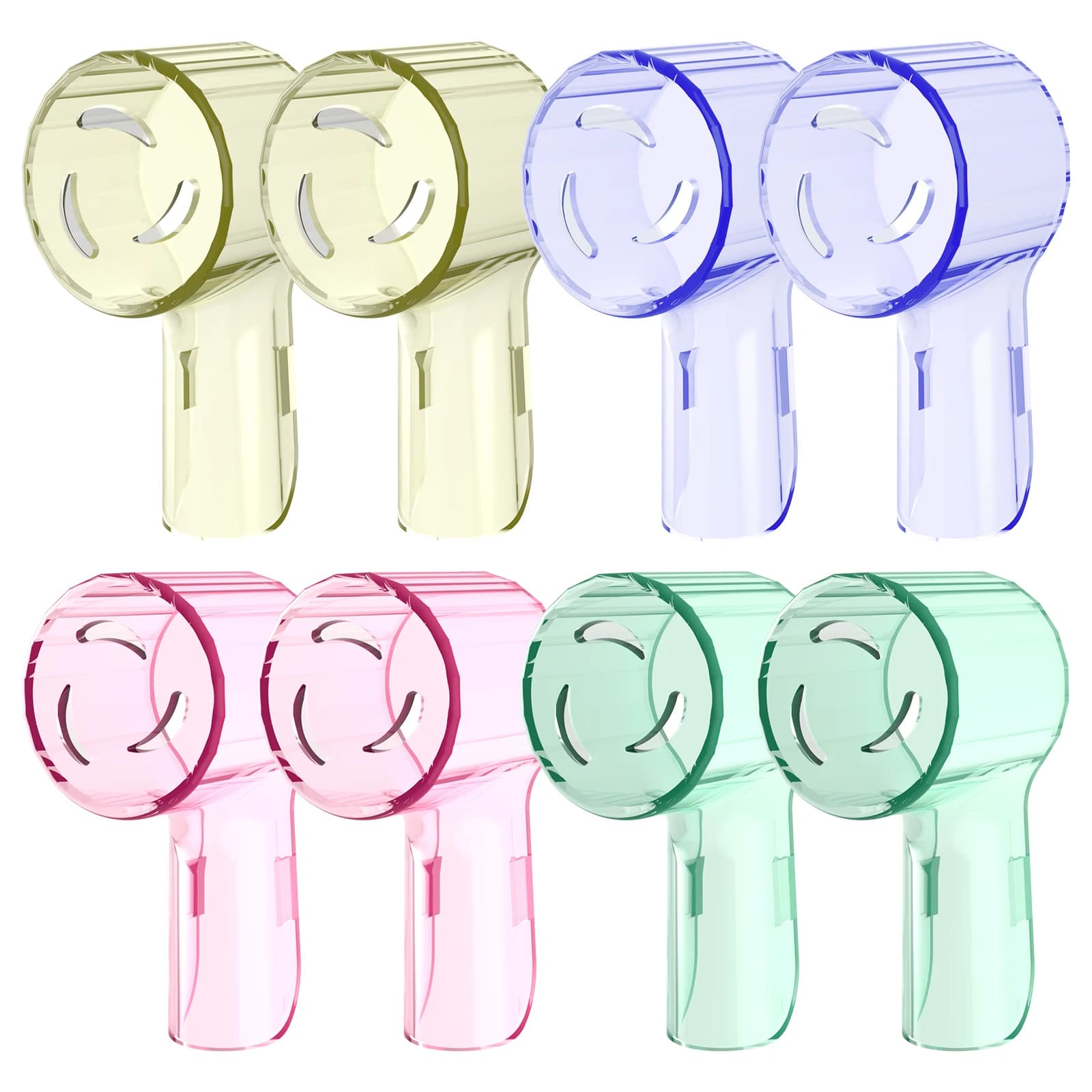 Couvercles anti-poussière pour brosse à dents, compatibles avec les têtes de rechange Braun Oral B e