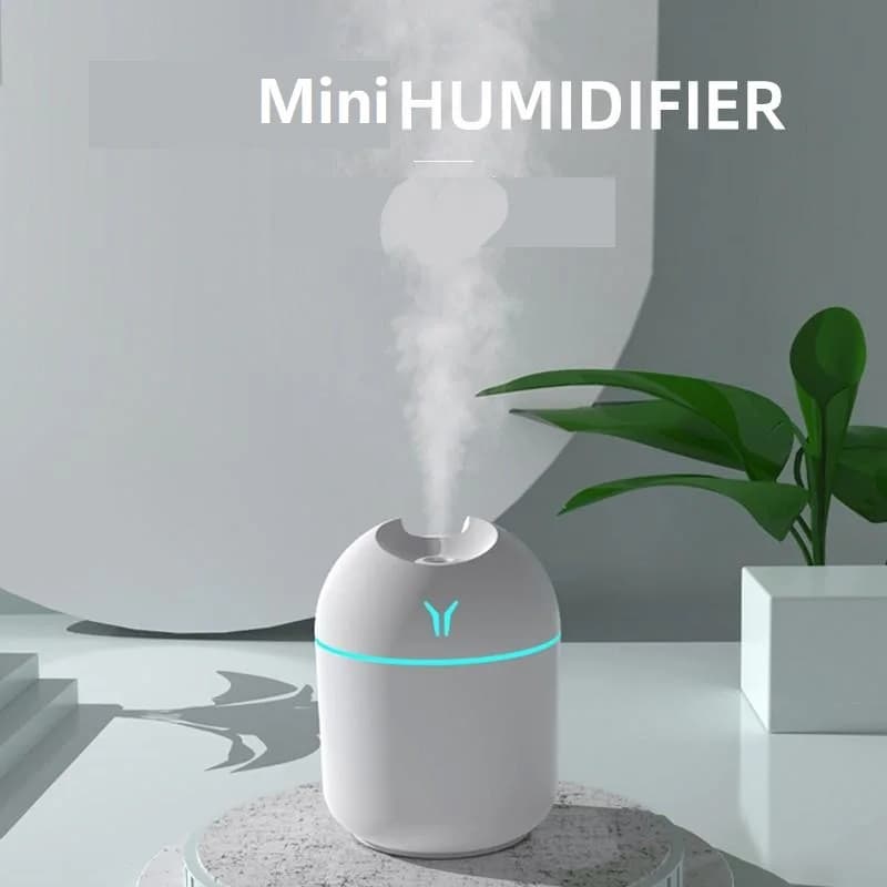 Mini humidificateur d'air USB, diffuseur d'huiles essentielles d'arôme pour la maison et la voiture,