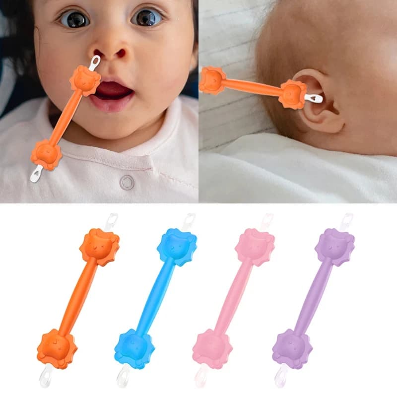 Cuillère de nettoyage pour bébé, nouveaux modèles 2024, Curette de cire douce à Double tête, nettoye