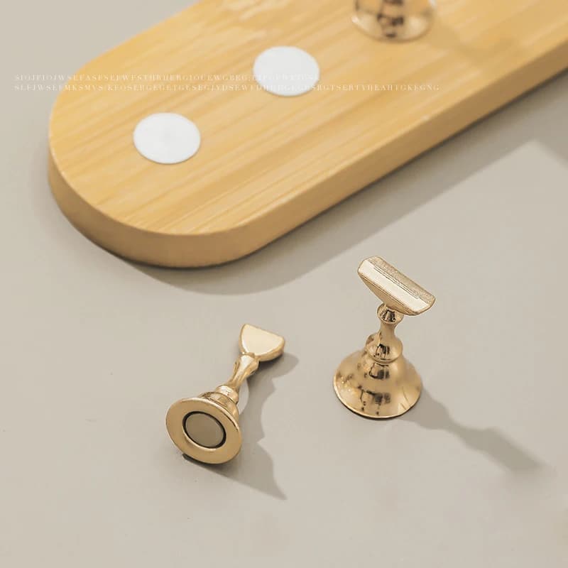 Support magnétique pour ongles à pression, présentoir de manucure pour débutant, bricolage de faux o