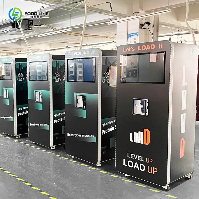 Distributeur automatique de boissons protéinées personnalisées FOODLINE pour barres protéinées, choi