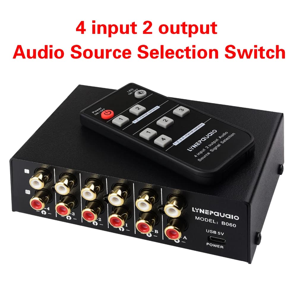 Commutateur de sélection de signal audio, commutateur audio, fonction de commutation de télécommande