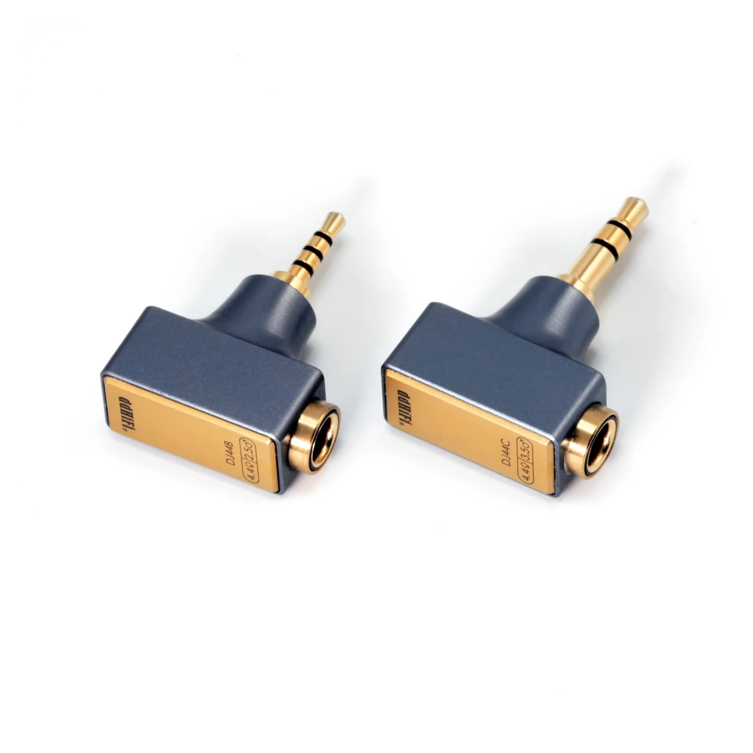 Adaptateur casque DD HiFi DJ44B/DJ44C Mark II 4.4mm femelle à 2.5/3.5 mâle avec prise en cuivre plaq