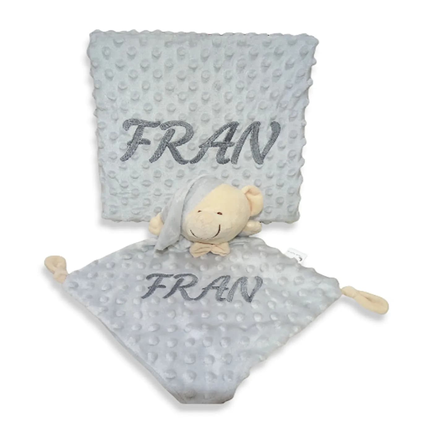 Couverture bébé personnalisée avec votre nom brodé, couverture topito personnalisée pour nouveau-né,