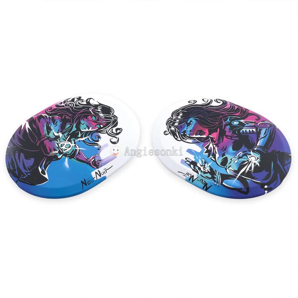 1 paire de couvercles latéraux pour casque sans fil Steel.Series Arctis Pro, aimant multicolore