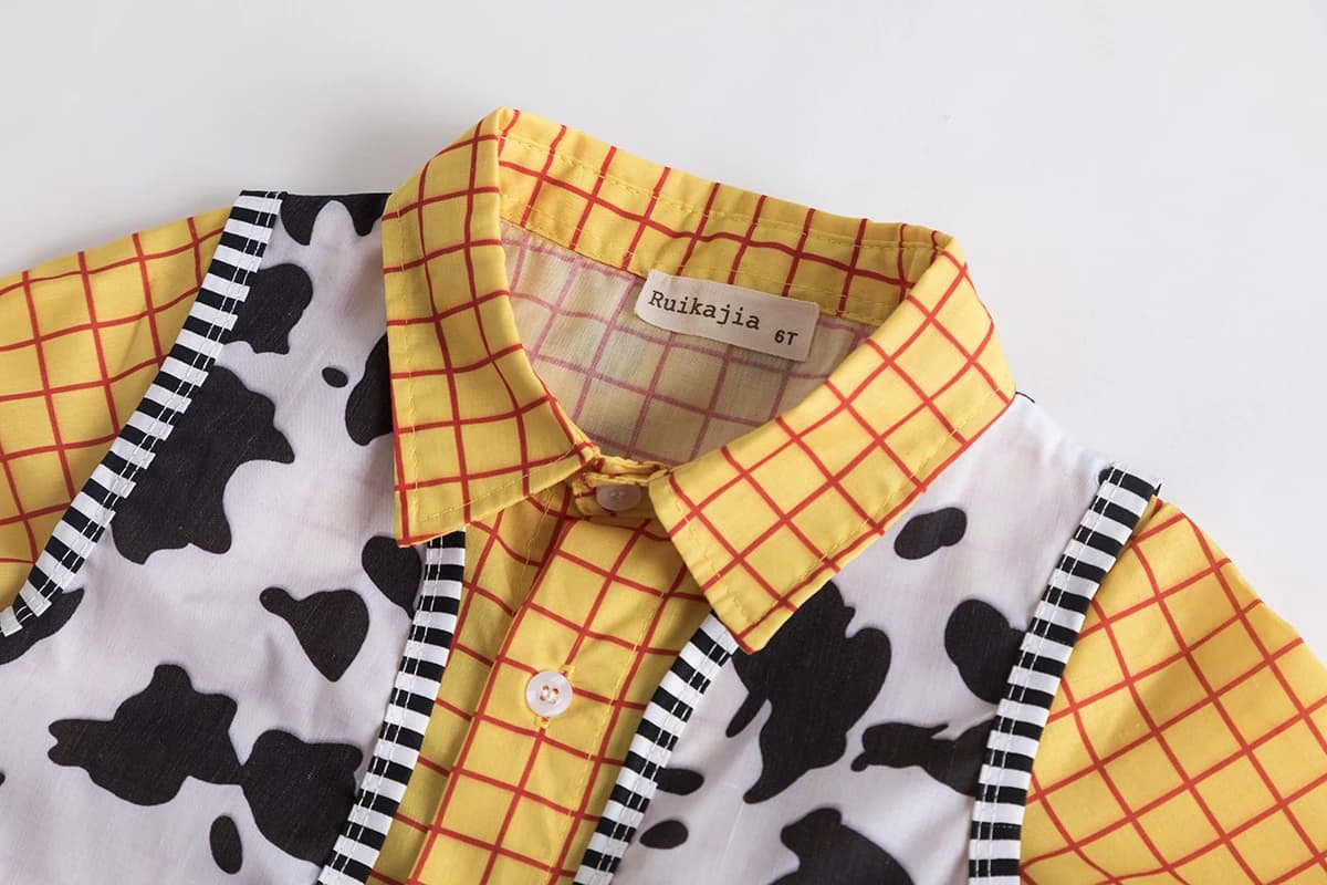 Costume de Cowboy Inspiré de Safari pour Garçon, Ensemble de Vêtement de Premier Anniversaire