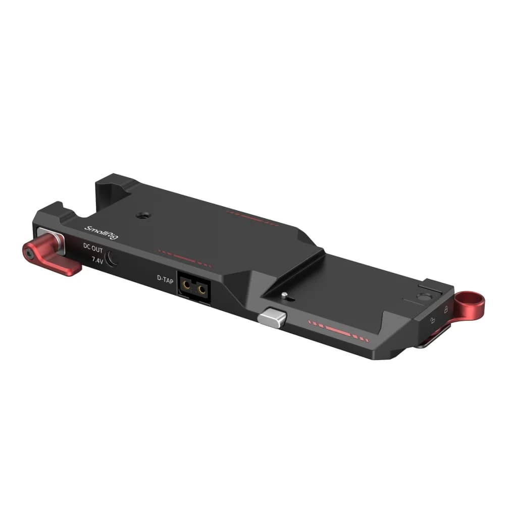 Plaque de Base d'alimentation SmallRig/plaque de passage d'alimentation/câble adaptateur pour le tra