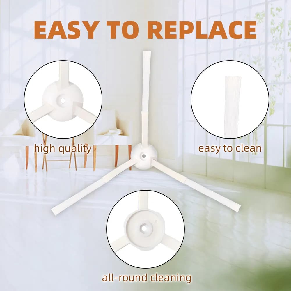 Pour Xiaomi Viomi V3 Max Robot aspirateur brosse latérale principale filtre Hepa vadrouille chiffon 