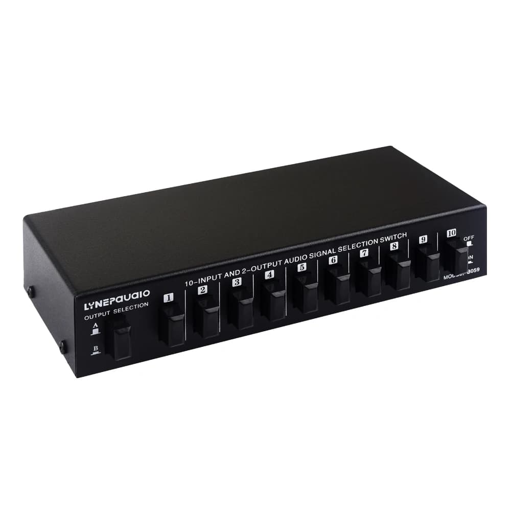 Commutateur de sélection du signal audio, commutateur audio, commutateur de haut-parleur, commutateu
