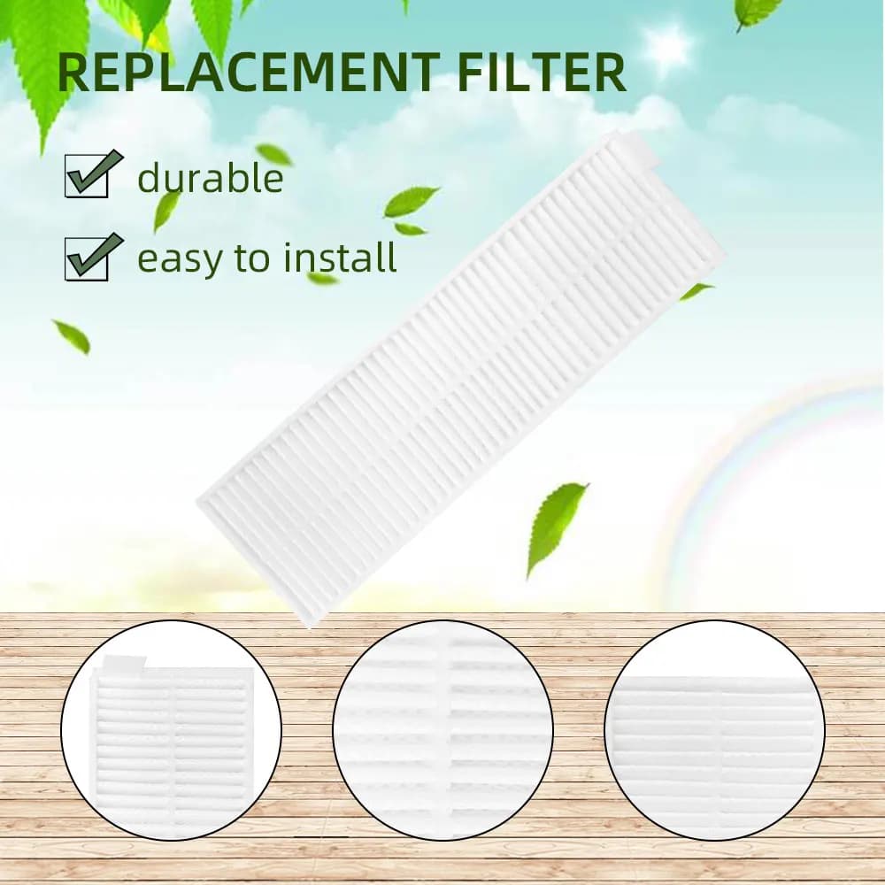 Pour Xiaomi Viomi V3 Max Robot aspirateur brosse latérale principale filtre Hepa vadrouille chiffon 