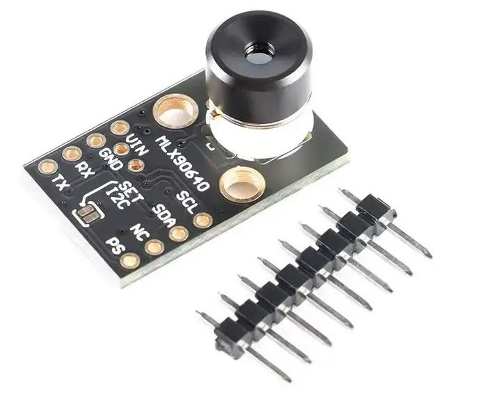 MLX90640 Module de caméra capteur de température d'image thermique 32x24 IR réseau infrarouge matric