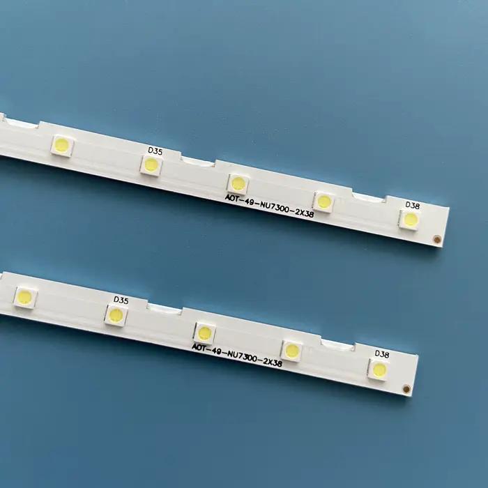 Bande de rétroéclairage LED UE49NU7100 49NU7300 UA49RU7300K BN96-45953A BN96-45953B AOT_49_NU7300_NU
