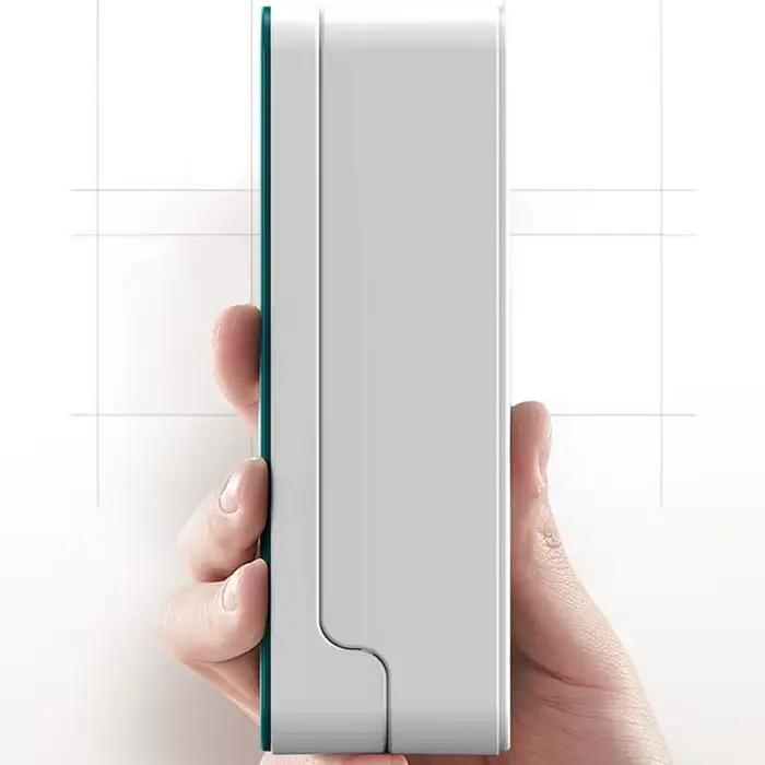 Lampe pliable Portable avec horloge Type de chargement USB lampe de bureau LED pliable économie d'én