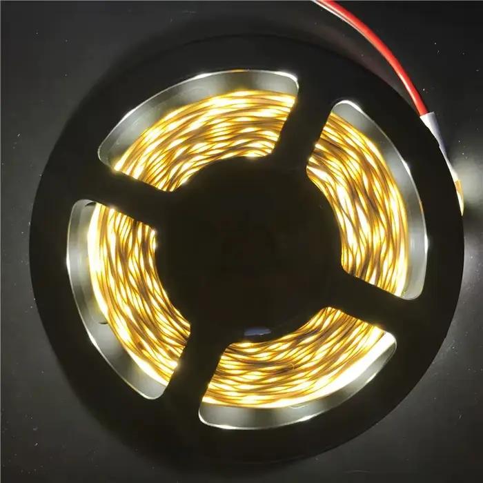 Bande lumineuse LED 12V 5M 300 LED SMD 3528, bande à diodes RGB et couleurs uniques, ruban LED de ha