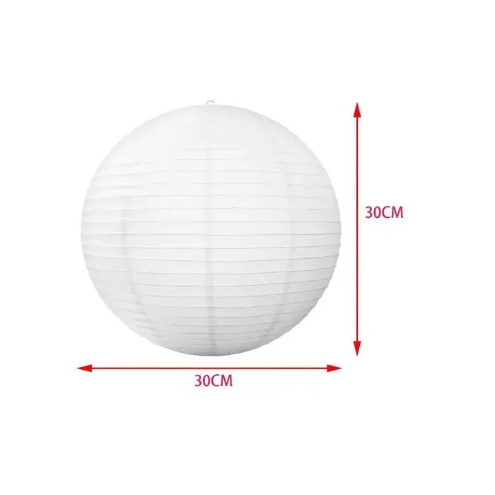 Abat-jour suspendu en papier, luminaire classique et moderne, couvercle de lampe de plafond rond Vin