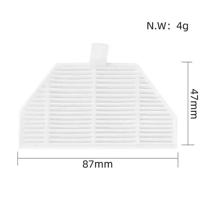 Compatible avec ( Roidmi Eva SDJ06RM / EVA Platinum ) Pièces pour Aspirateur Filtre HEPA Brosse Laté
