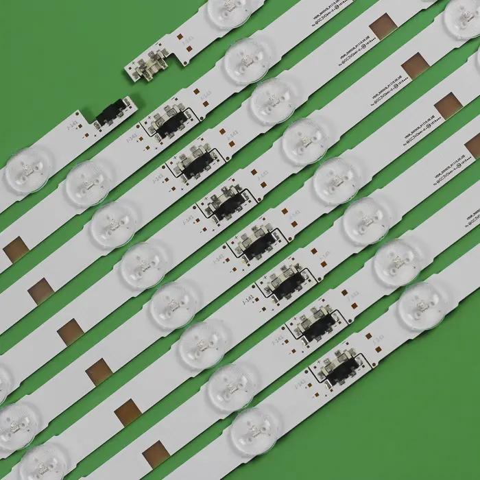Bande de rétroéclairage LED, 16 pièces, pour Samsung UE50JU6800 UE50JU6850 UE50JU6800K UA50JS7200 UE